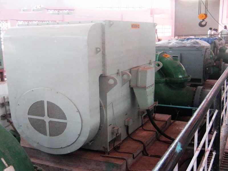 YKK系列大型高壓電機用于印度水利項目的高壓電機